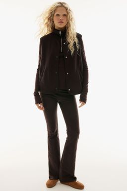 H&M - Women Brown Teddy Gilet