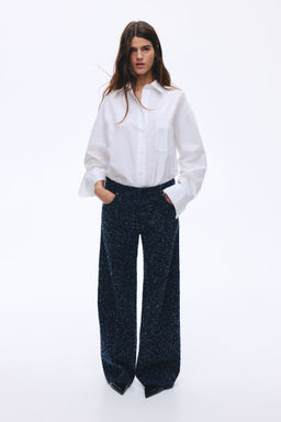 H&M - Women Blue Boucla Denim Jeans