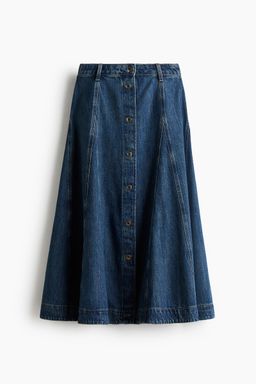 H&M - Women Blue A-Line Denim Skirt