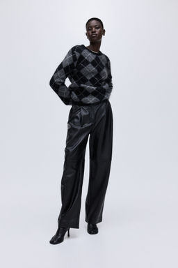 H&M - Women Multi-Color Mohair-Blend Jumper