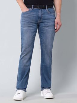 U.S. Polo Assn. Denim Co. - Men Mid Rise Harold Slim Straight Fit Jeans