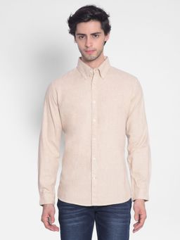 CRIMSOUNE CLUB - Men's Beige Shirt