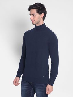 CRIMSOUNE CLUB - Men's Navy Blue Sweater