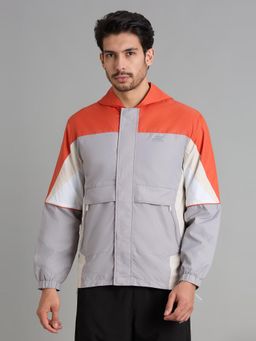SKECHERS - Colored Panel Hooded Windbreaker Multi Jackets