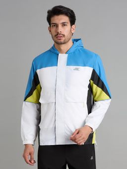 SKECHERS - Colored Panel Hooded Windbreaker Multi Jackets