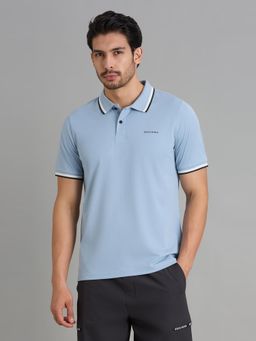 SKECHERS - Classic Tipping Blue Polo T-shirt