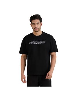 SKECHERS - Mens Techno Print Black T-Shirt