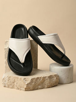 REGAL - White Men Leather Sandals