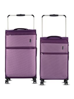 it luggage - Debonair Trolley Purple (Pack of 2)