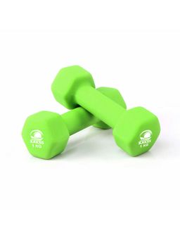 KAKSS - Neoprene Dumbbells Sets - Green (2kg)
