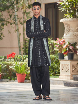 Bohame - Bhima - Chikankari Kurta (Set of 3)