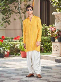 Bohame - Nireka - Chikankari Kurta (Set of 2)