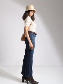 VERO MODA - Dark Blue Denim Jeans