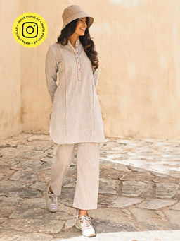 Gulaal - Tania Grey Suit (Set of 2)