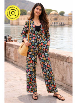 Gulaal - Black Petal Play Co-Ord Set