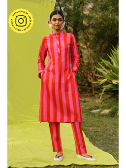 Gulaal - Pink Cherry Pop Co-Ord Set
