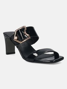 BAGATT - Jaya Black Leather Womens Heels