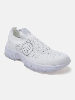 BAGATT - Yoko White Womens Slip-On Sneakers