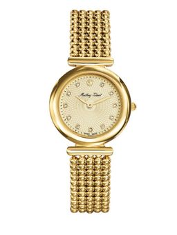 Mathey-Tissot - Gold Stainless Steel Strap Women Watch (D539Pdi)
