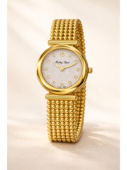 Mathey-Tissot - White Stainless Steel Strap Women Watch (D539Pi)