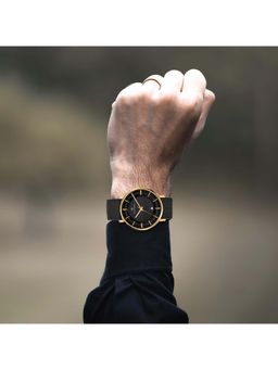 Sansi Mayo - Black Silicone Strap Men Watch (Sm-M-172-B-G-B)