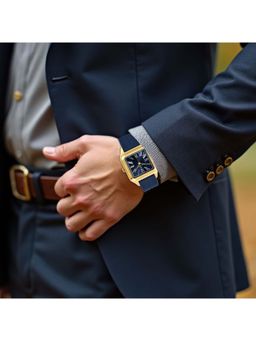 Sansi Mayo - Blue Silicone Strap Men Watch (Sm-M-189-Bl-G-Bl)