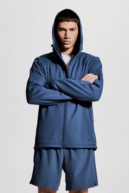 H&M MOVE - Regular Fit Mid Layer Jacket Blue