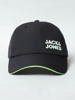 Jack & Jones - Black Logo Print Activewear Cap