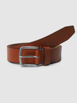 Jack & Jones - Brown Leather Belt