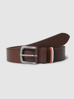 Jack & Jones - Brown Leather Belt