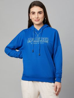 Club York - Women Royal Blue Sweatshirt