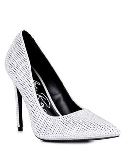 London Rag - Embellished White Pumps