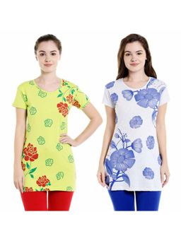 Bodycare - Bodyactive Pack Of 2 Women'S Tshirt - Multi-Color