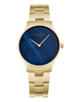 Obaku - Lyng Lille Beryl V247LXGLSG MOP Dial Quartz Watch For Women