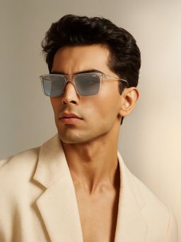 IDEE - S2856 C5 57 Blue Lens Sunglasses for Men (57)