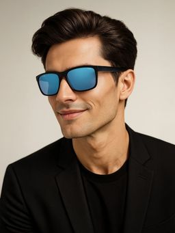 IDEE - IDSO201C1SG - UV Protected Solid Sunglasses for Men (58)