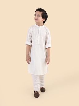 Fabindia - White Printed Kurta