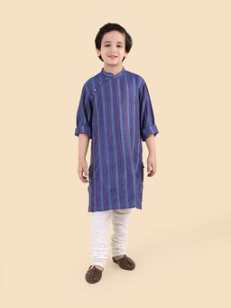 Fabindia - Blue Stripes Kurta