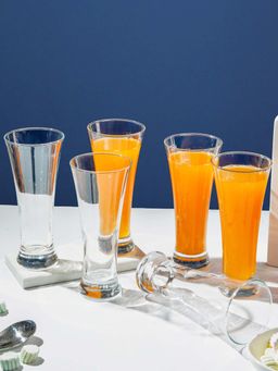 Luminarc - Transparent Glass Martigues HB 330ml Water-Juice Glasses (Pack of 6)