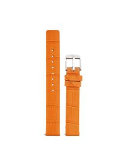Titan - 14 mm(1.4cm) Orange Genuine Leather Strap for Women Nf113107614Sq-P