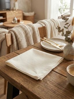 Haus & Kinder - Cream Fold Table Napkin Ivory
