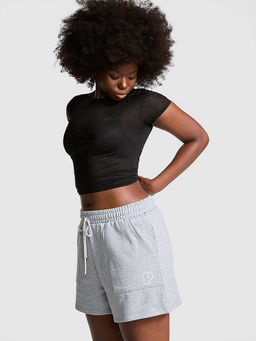 Victoria's Secret - Grey Ivy Fleece Classic Shorts