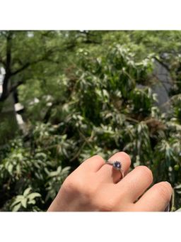 Salty - Minimalist Lucky Charm Purple Ring