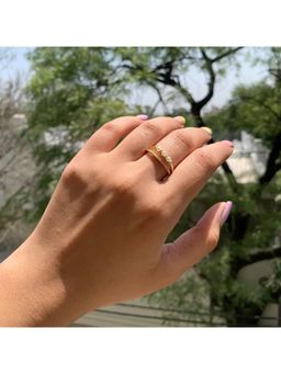Salty - White Lucky Ocean Pearls Ring