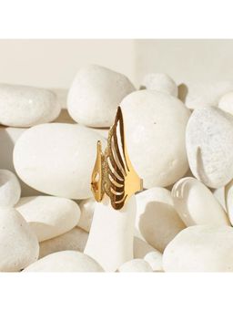 Salty - Gold Old World Ring