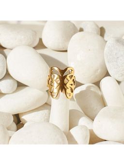 Salty - Gold Victorian Vow Ring