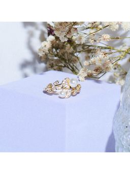 Salty - White Picture Perfect Pearl Ring