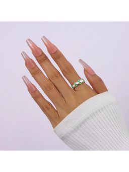 Salty - Multi-Color Enamel Ring