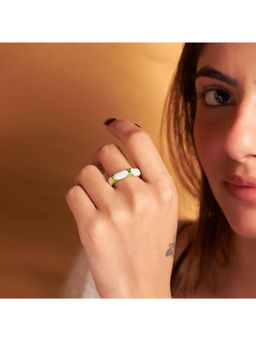 Salty - Green Mint Sorbet Ring