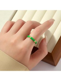 Salty - Green Honeyed Love Ring